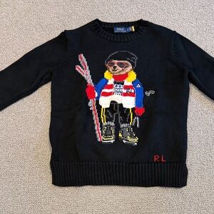 Ralph Lauren Black Knit Sweater